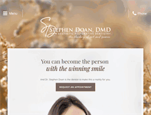 Tablet Screenshot of drstephendoan.com